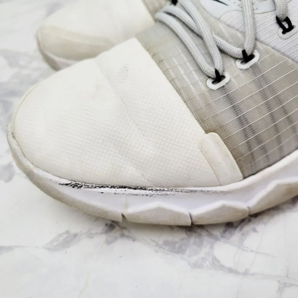 Nike White & Grey Sneakers Running Shoes Size: 5.5US - Picture 5 of 10